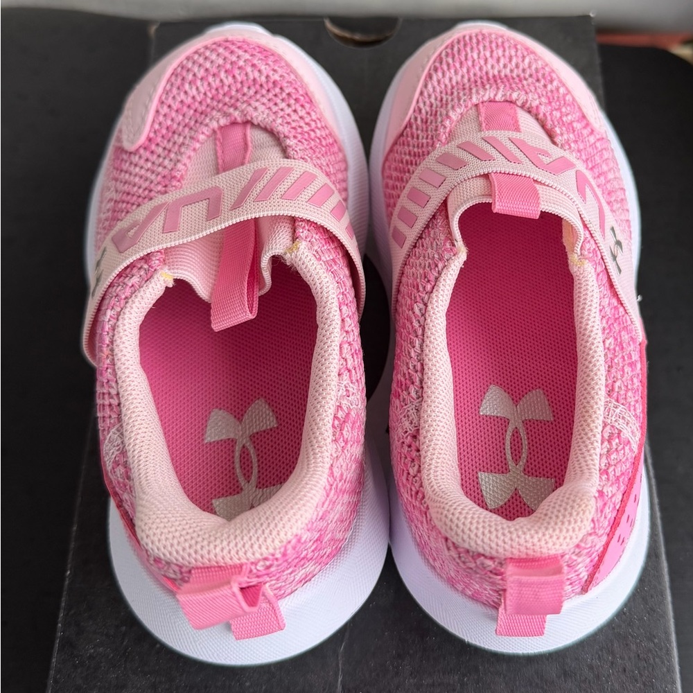 Under Armour Kids Pink UA GINF Surge 3 Slip - Picture 4 of 6